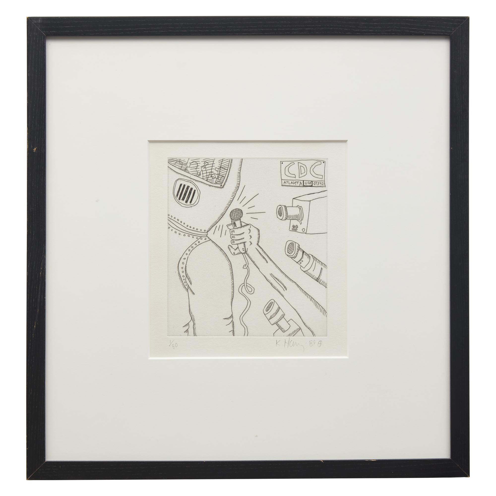 Keith Haring (American, 1958-1990) — Untitled (from The Valley ), 1989