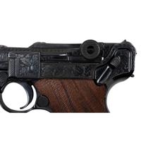 ** Engraved S/42 Code Mauser P.08 in Holster Issued by the American Historical Foundation