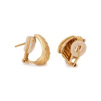 COLLECTION OF YELLOW GOLD EARRINGS