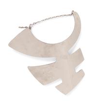 Two Pierre Cardin Large Metal Necklaces, 1960-70s