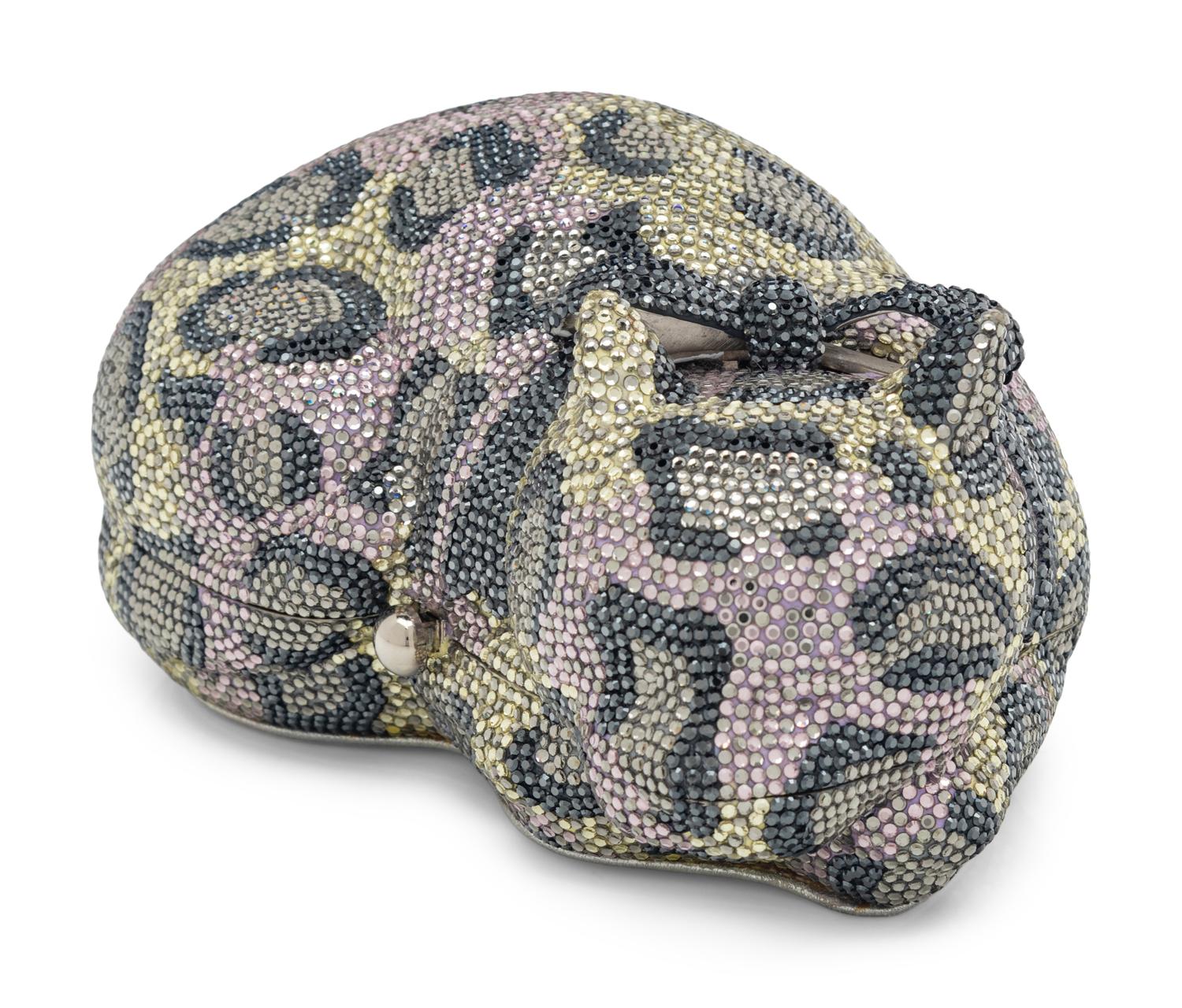 Judith Leiber Sleeping Cat Minaudière