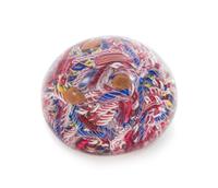 An Antique Venetian Scramble Paperweight Diameter 2 3/4 inches