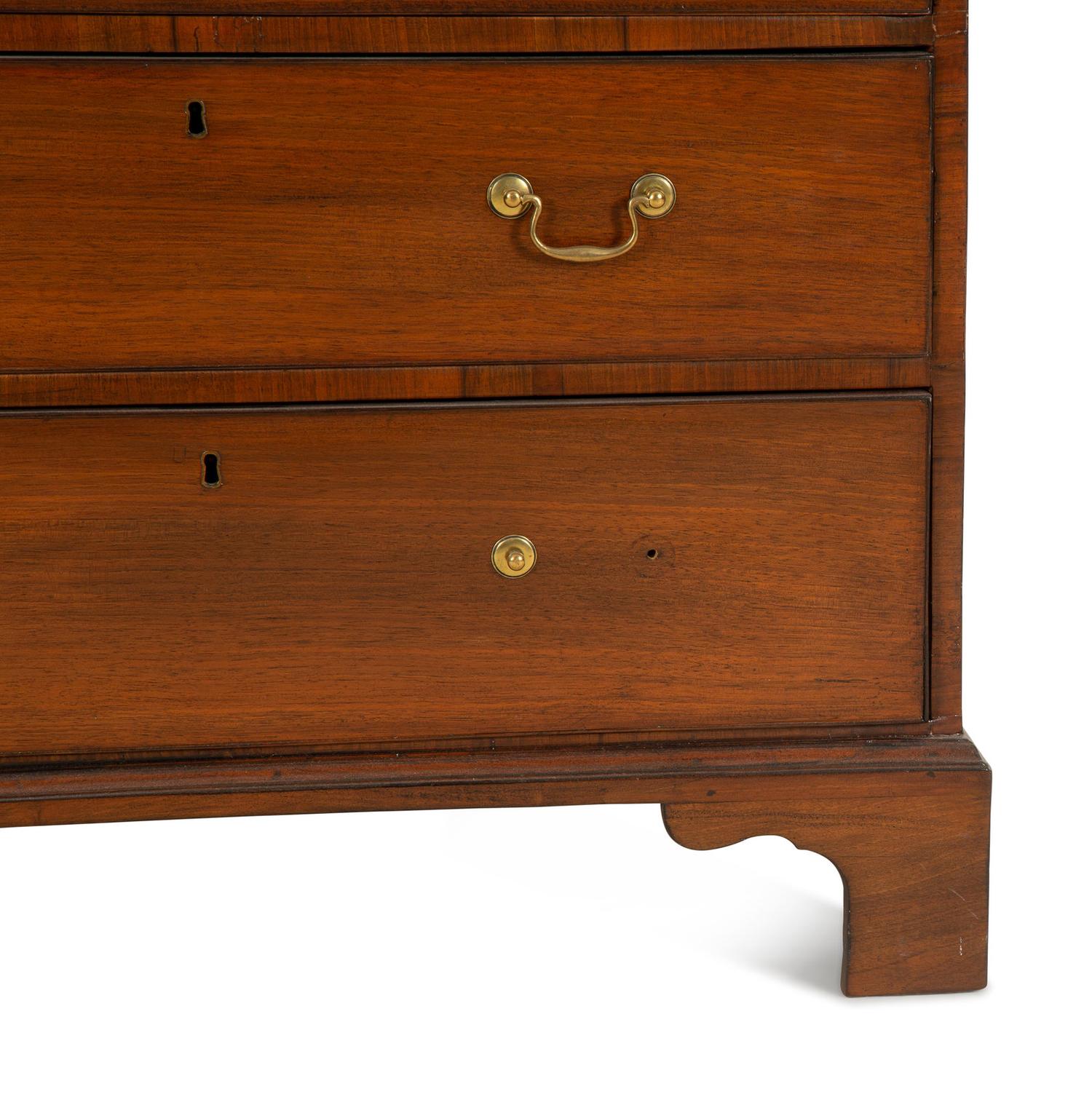 A George III Style Mahogany Chest of Drawers