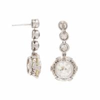 Diamond Drop Earrings