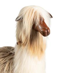 An Alpaca Rocking Horse