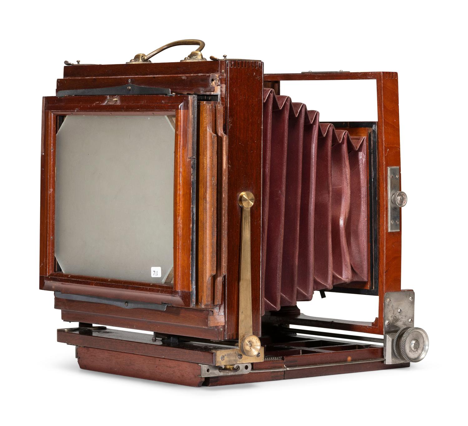 [EARLY PHOTOGRAPHY]. A group of 2 reversible back cameras produced by the Blair Camera Co., Boston, MA, ca 1888-1889.