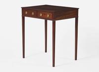 A George III mahogany side table, circa 1790