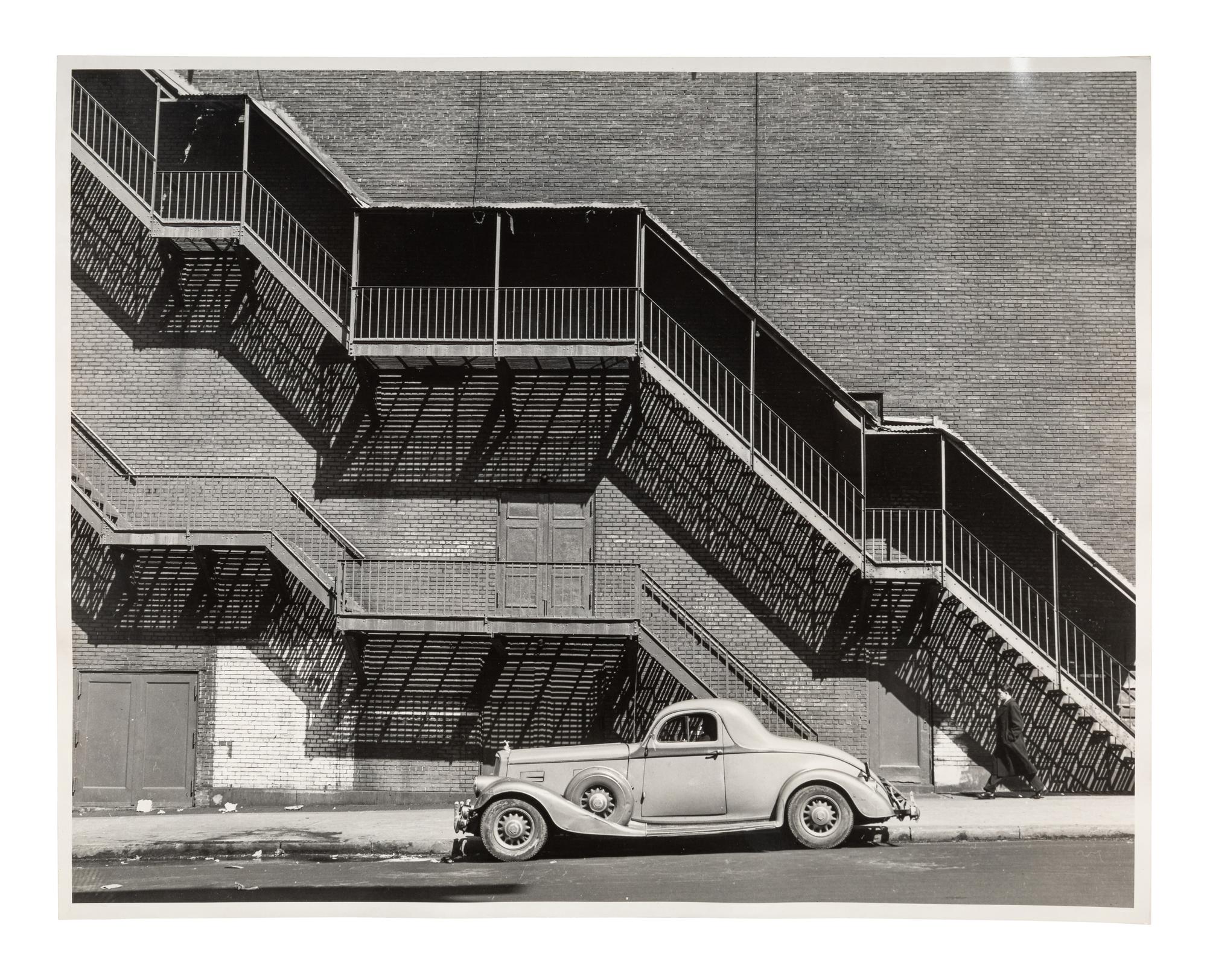 Todd Webb (1905-2000) Mr. Johnson's Pierce Arrow, Harlem, New York, 1946