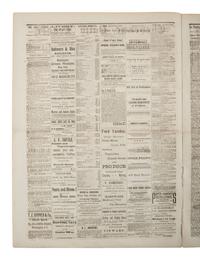 [GOLD MINING]. Cheyenne Daily Leader . Vol. VIII, No. 209. Cheyenne, Wyoming Territory: H. Glafcke, 25 May 1876. Early news report of the discovery of gold in the Black Hills.