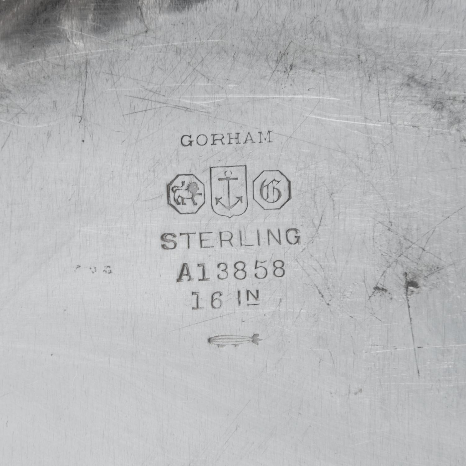 Two American Silver Trays
