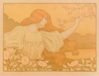 Paul Berthon, (French, 1872-1909), Les Eglantines