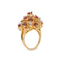 RUBY AND DIAMOND RING