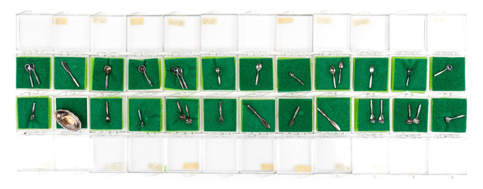 A Collection of Silver Flatware Articles, Daisy Couture, Seattle, WA, comprising forks, spoons, knives, ladles, serving forks and servi