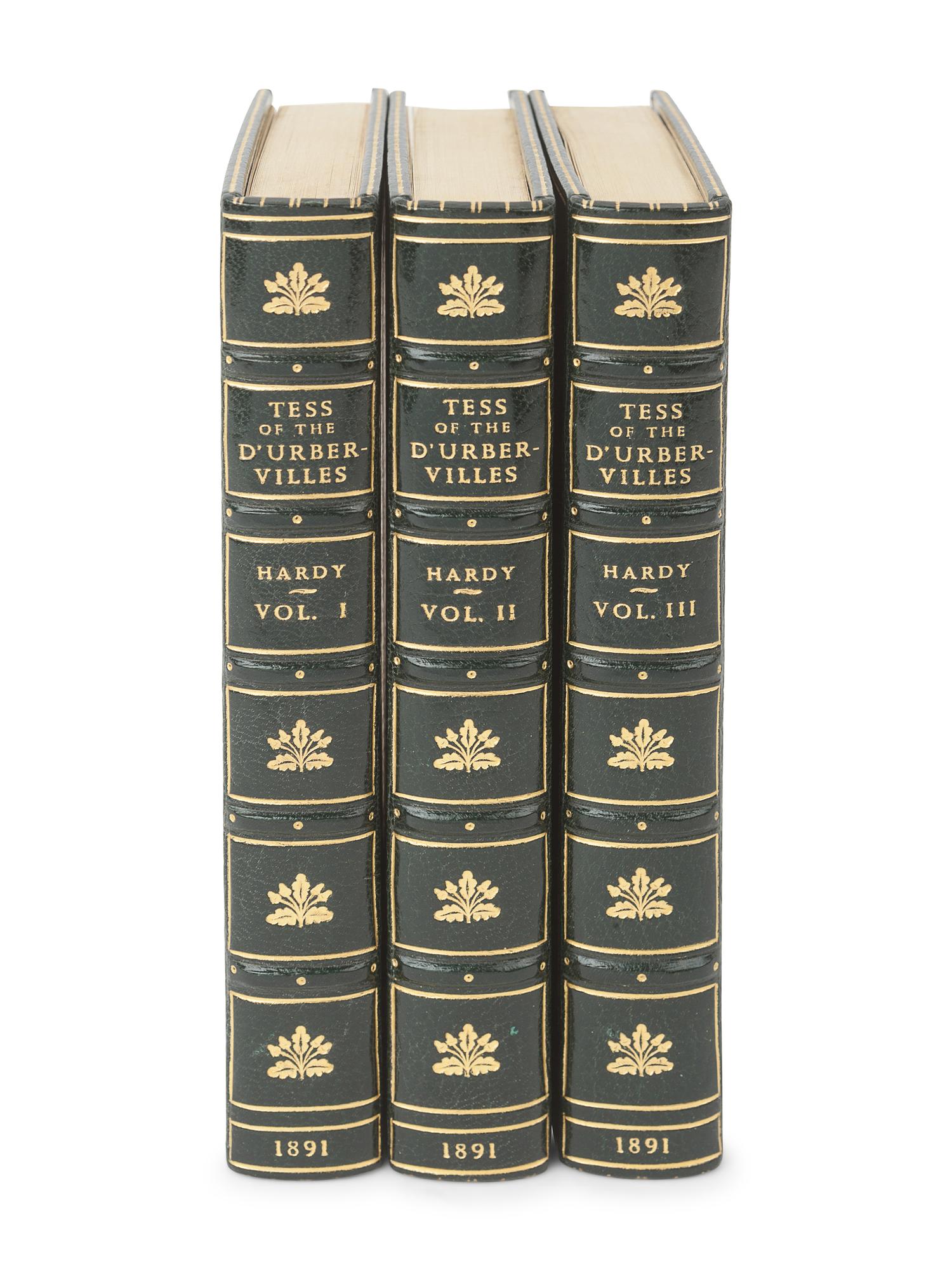 HARDY, Thomas (1840-1928). Tess of the D'Urbervilles. A Faithful Woman. London: James R. Osgood, McIlvaine and Co., 1891-1892.