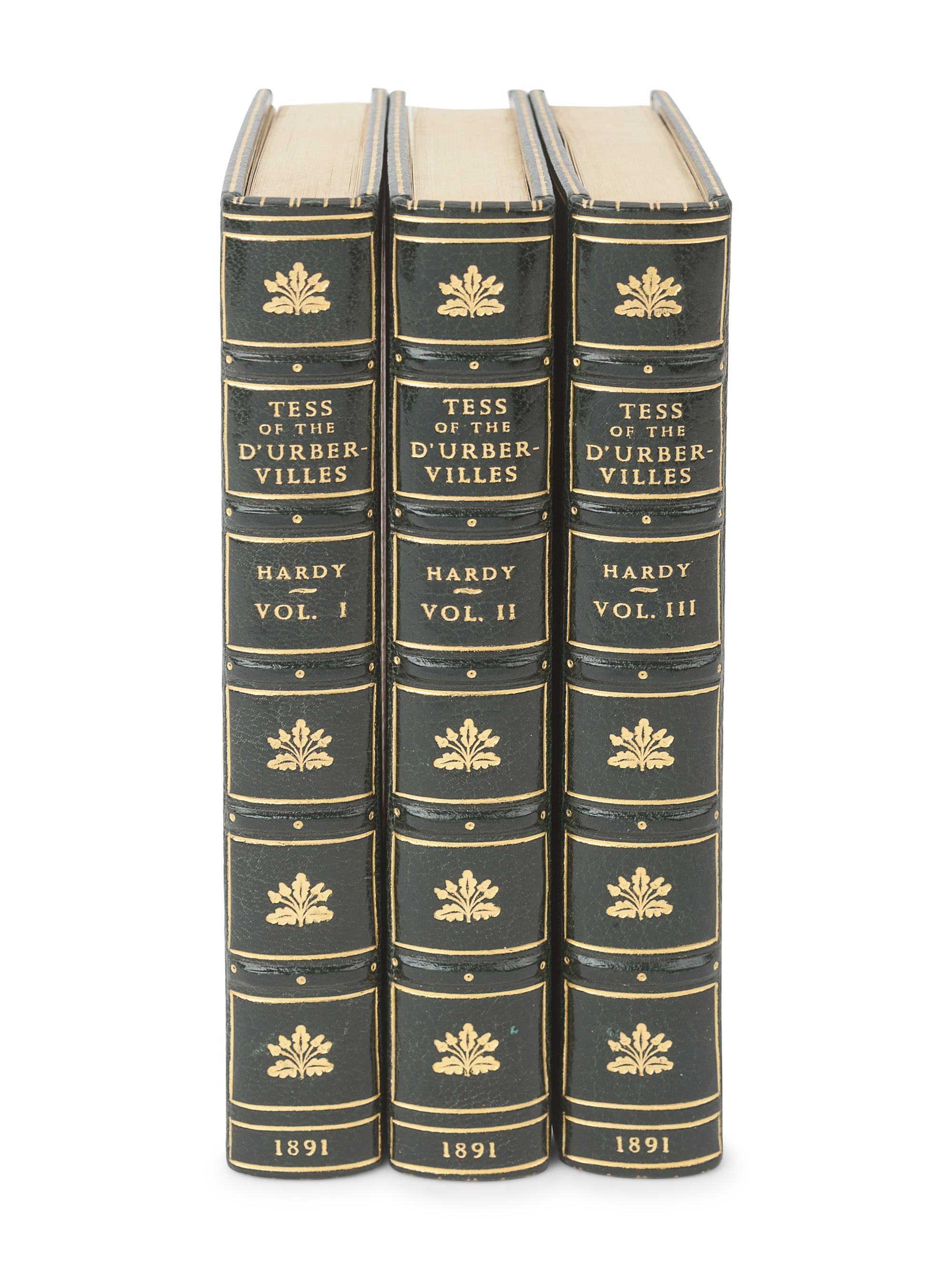 HARDY, Thomas (1840-1928). Tess of the D'Urbervilles. A Faithful Woman. London: James R. Osgood, McIlvaine and Co., 1891-1892.