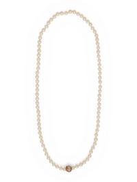 CULTURED PEARL AND DIAMOND NECKLACE