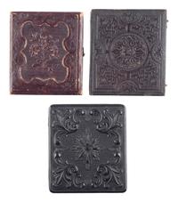 [EARLY PHOTOGRAPHY]. A group of 11 daguerreotypes featuring gentleman of varying ages, incl. portraits by ANSON, WHITEHURST, and VAN LOAN.