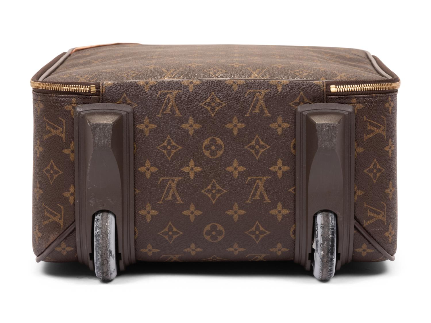 Louis Vuitton Monogram Pegase 45 Rolling Suitcase, 2004