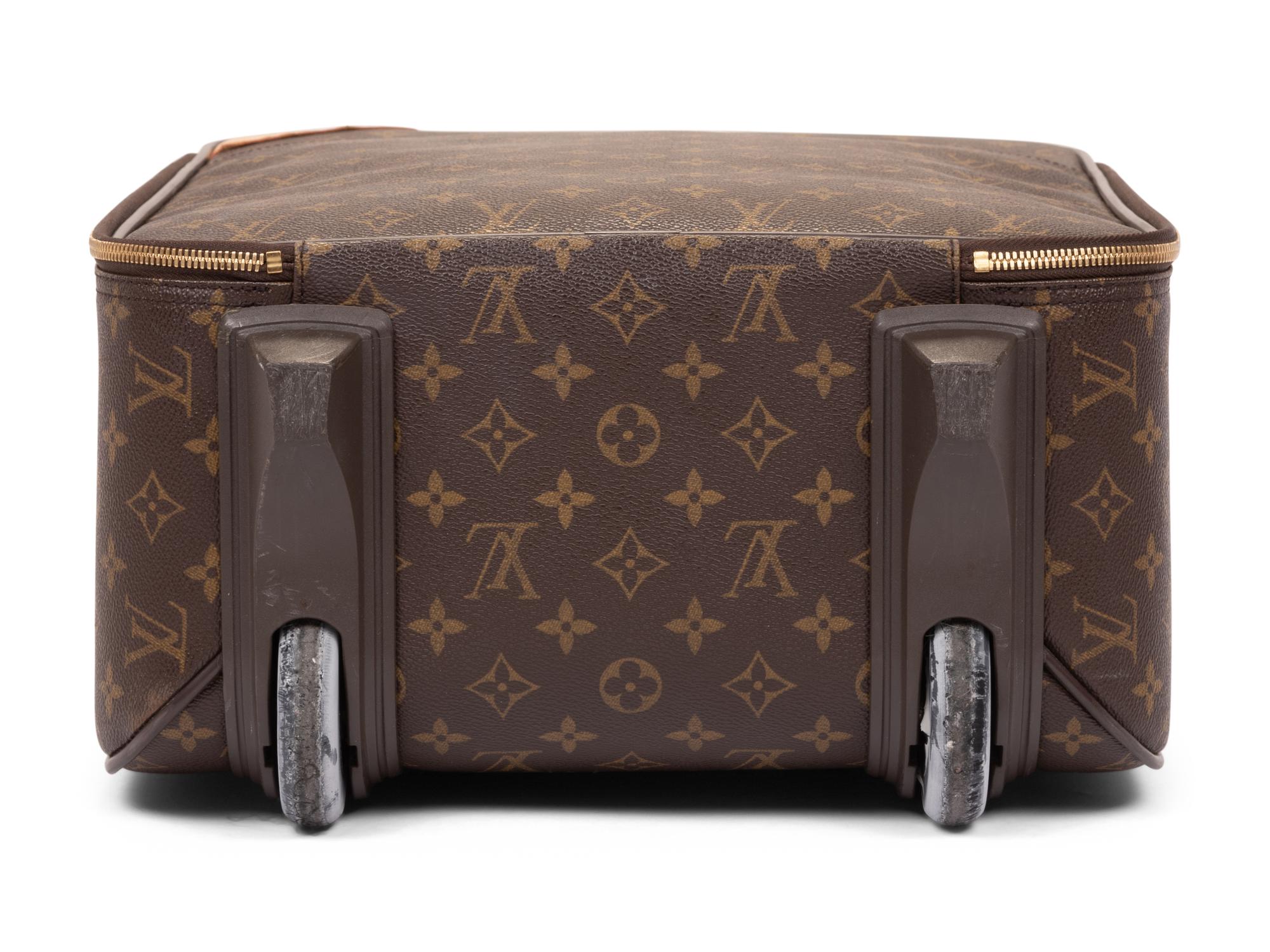 Louis Vuitton Monogram Pegase 45 Rolling Suitcase, 2004