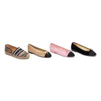 Chanel & Dior, Three Pairs of Ballet Flats & One Pair of Espadrilles