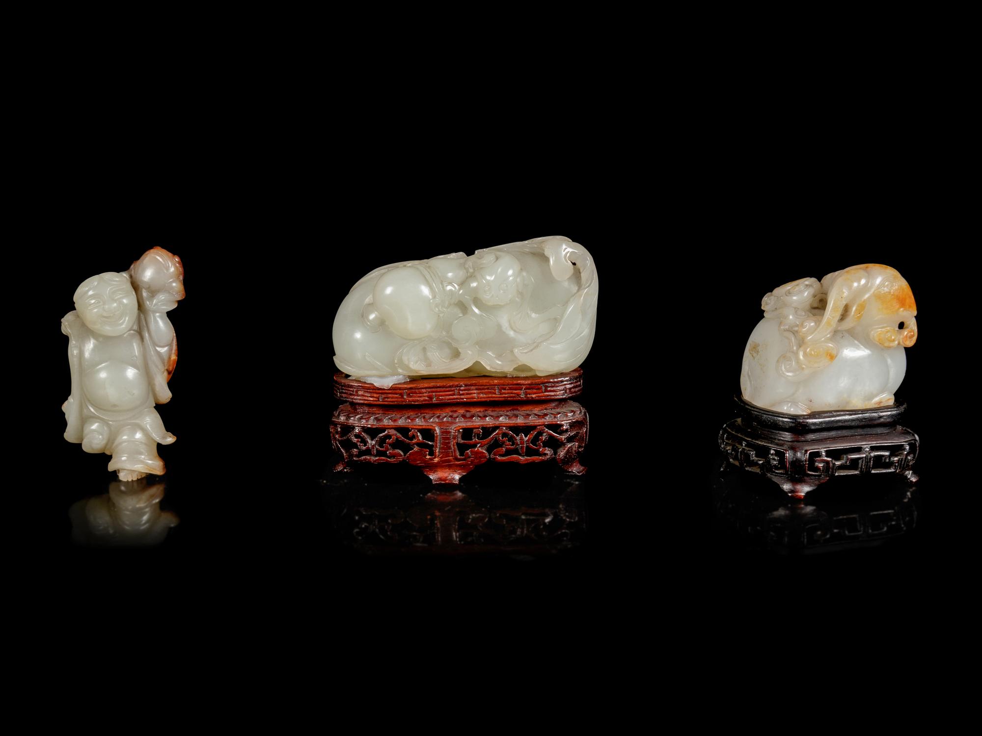 Three Jade Carvings