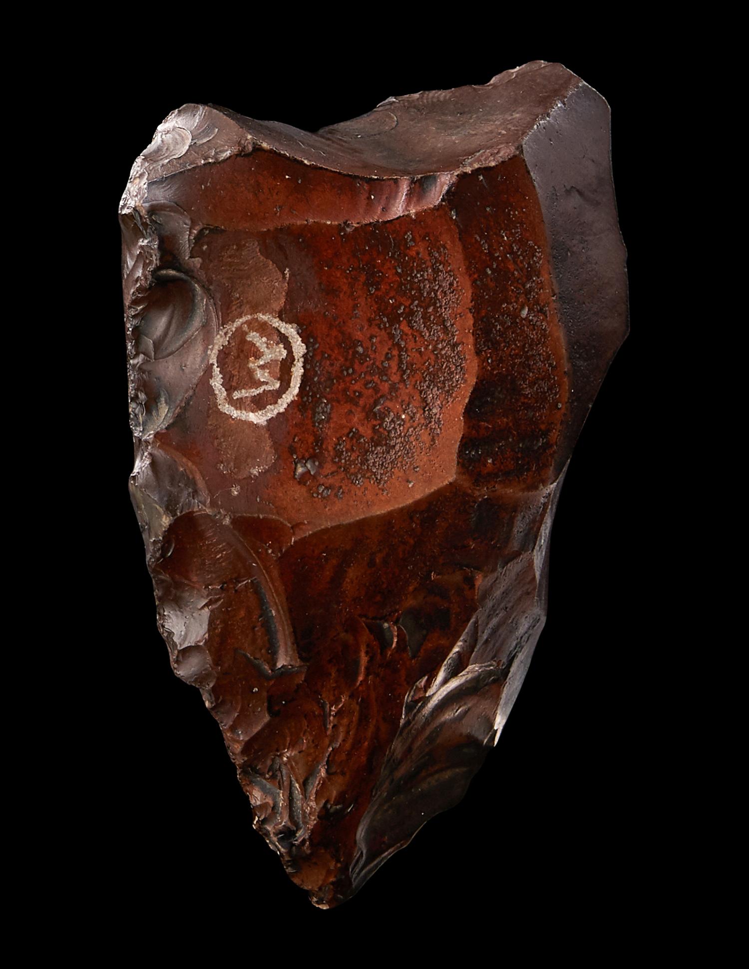 Two Egyptian Flint Hand Axes