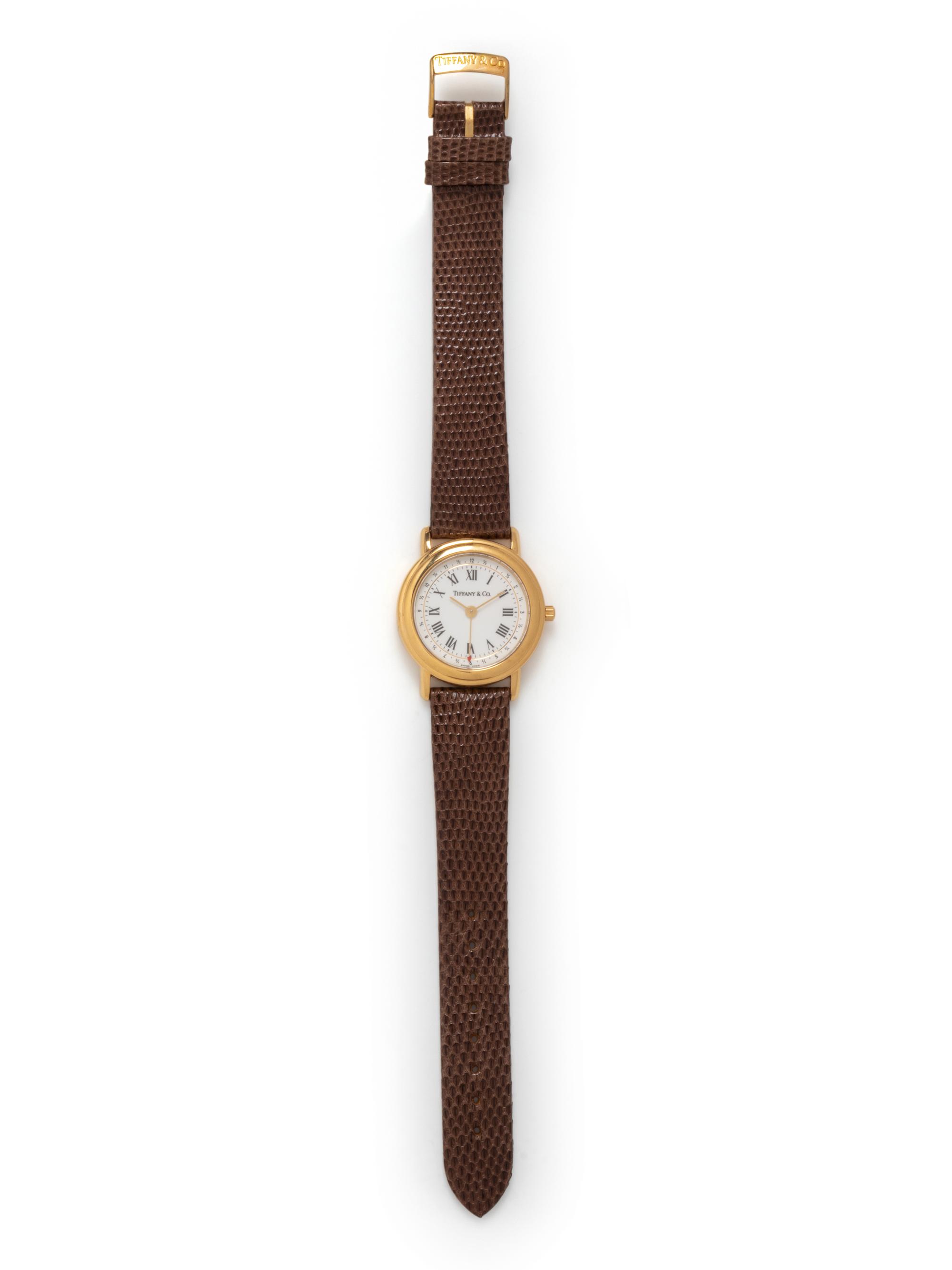 TIFFANY & CO., 18K YELLOW GOLD WATCH
