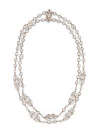 EDWARDIAN, DIAMOND GARLAND NECKLACE
