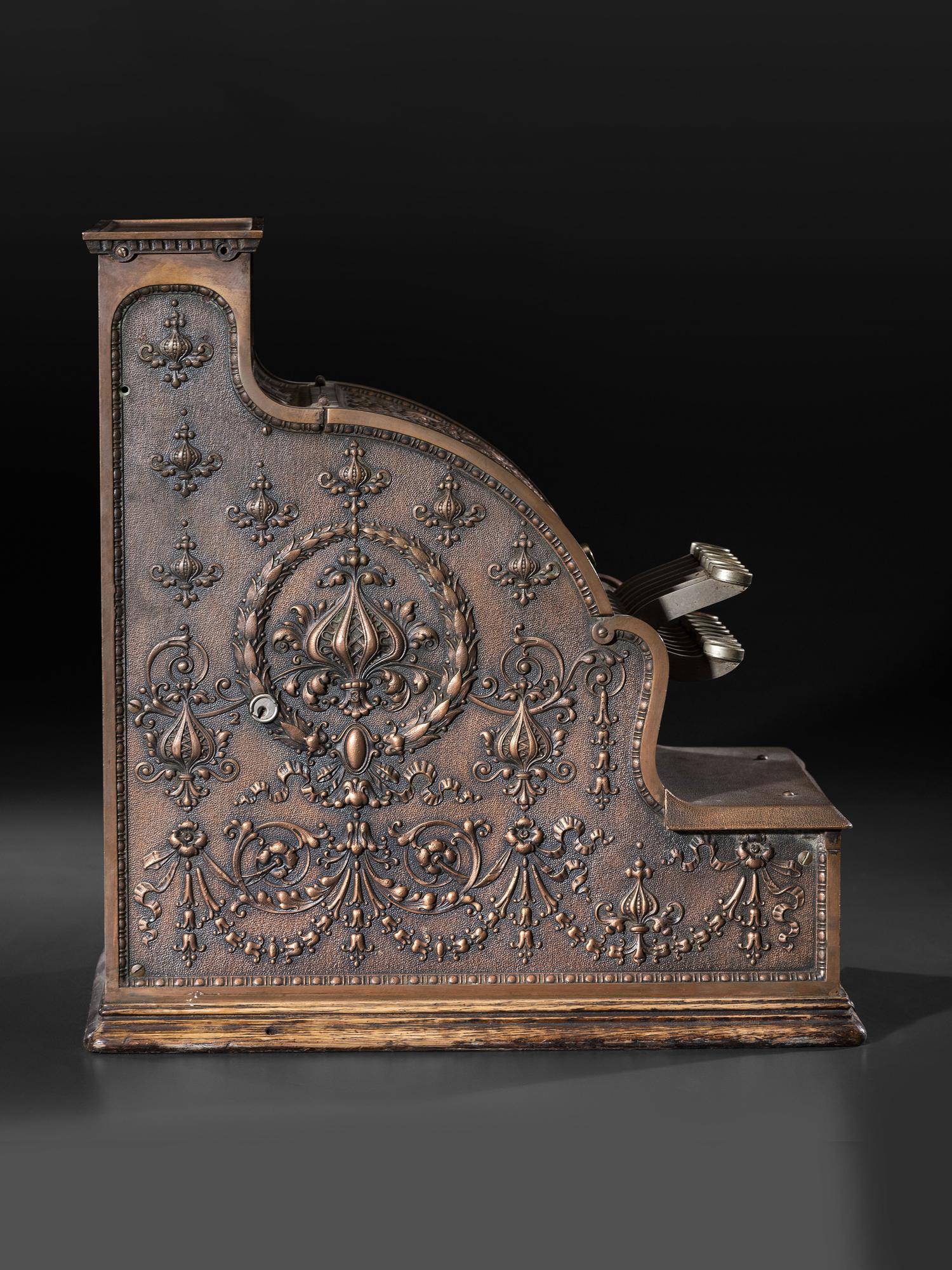 A Brass National Cash Register, Model No. 311
