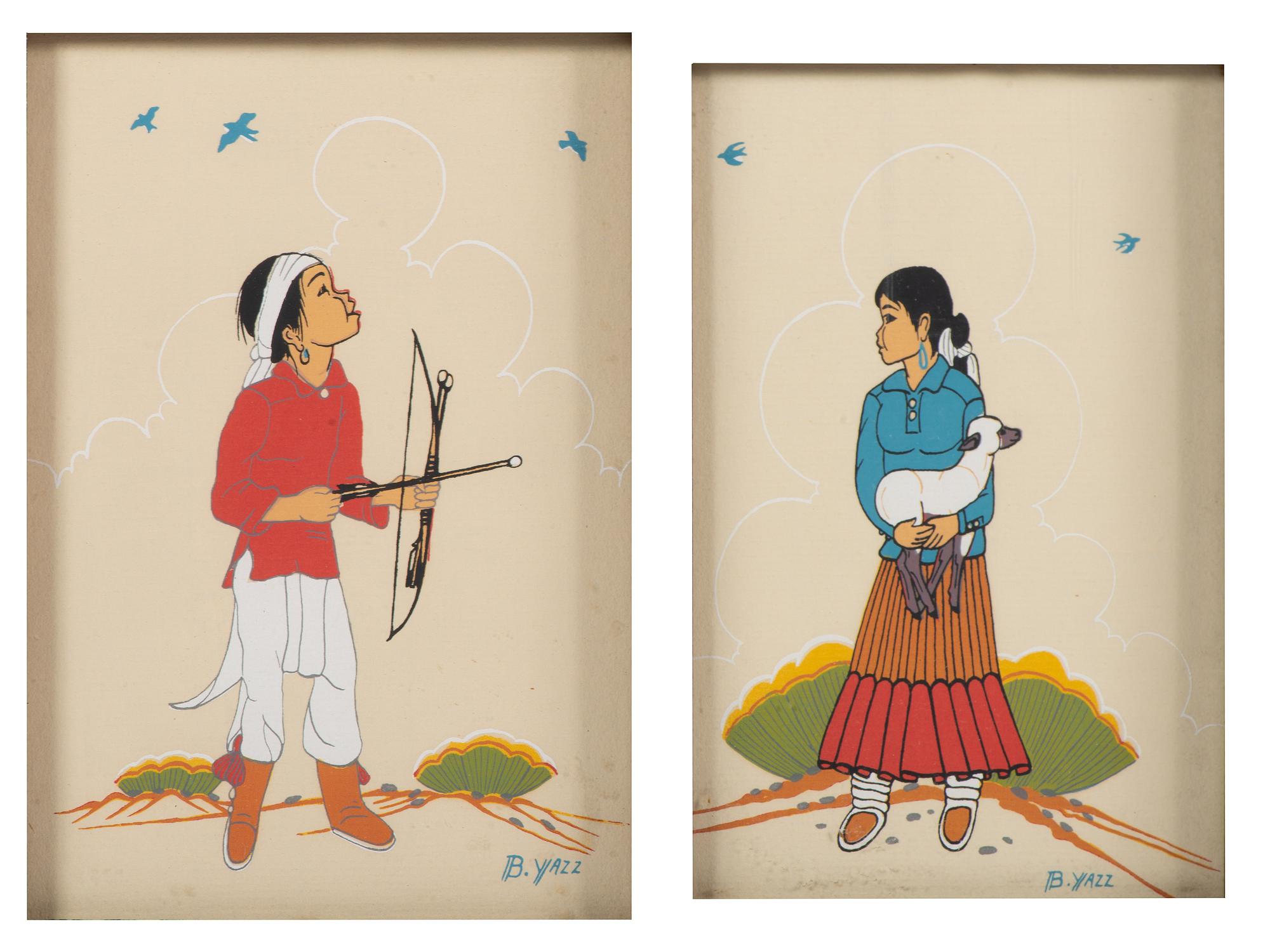 pair of portraits