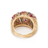 RUBY AND DIAMOND RING