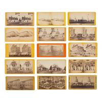 [Early Photography] Group of over 100 Stereoviews of Washington, DC, incl. landmarks and monuments