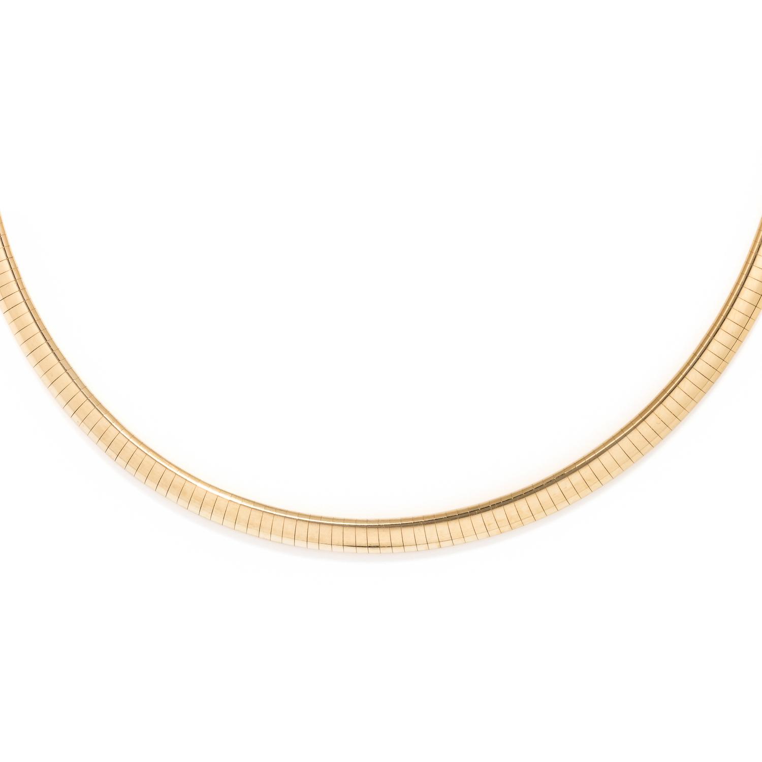YELLOW GOLD NECKLACE AND CITRINE PENDANTS