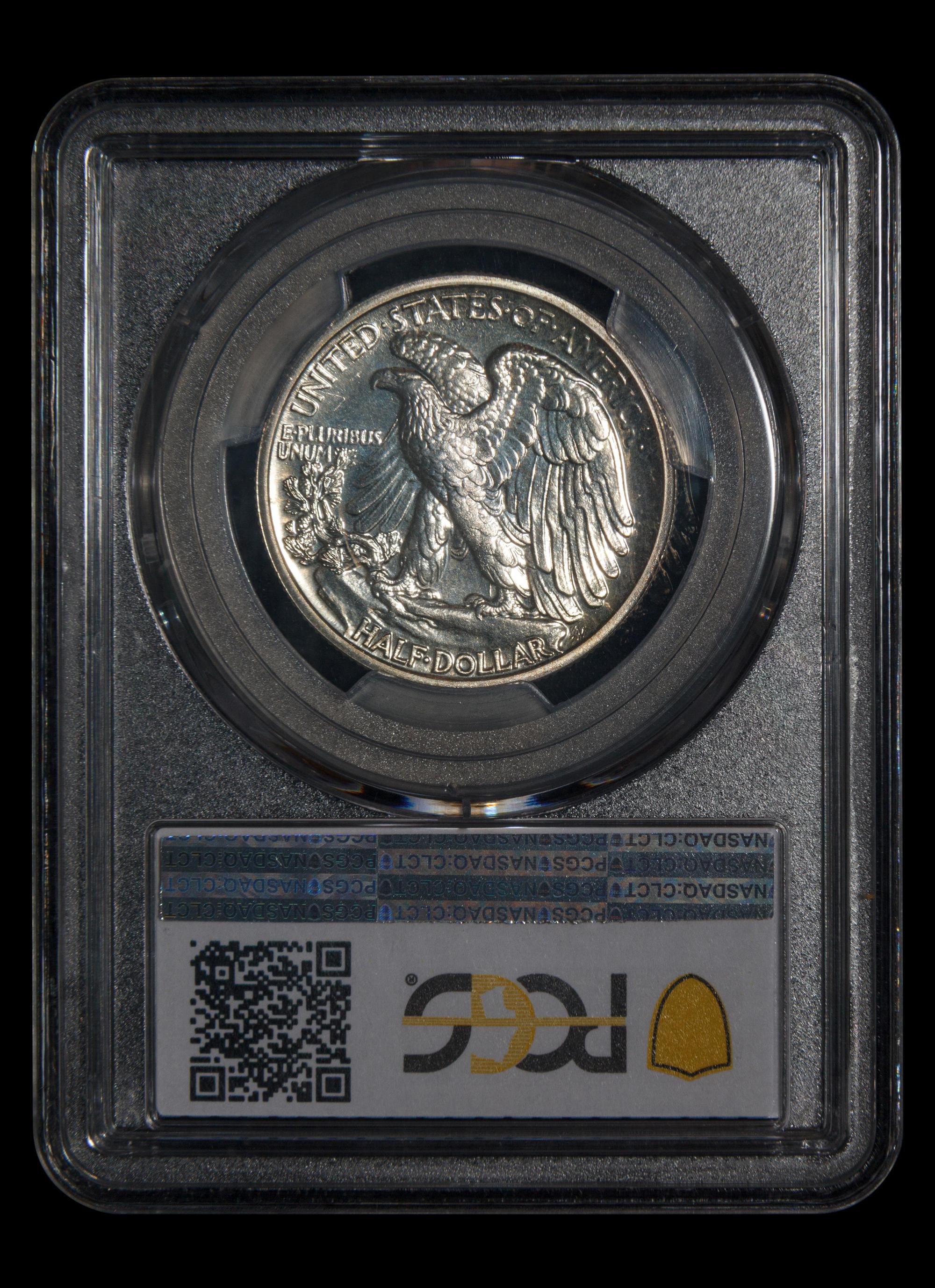 A 1939 Walking Liberty 50c Proof (PCGS PR65)