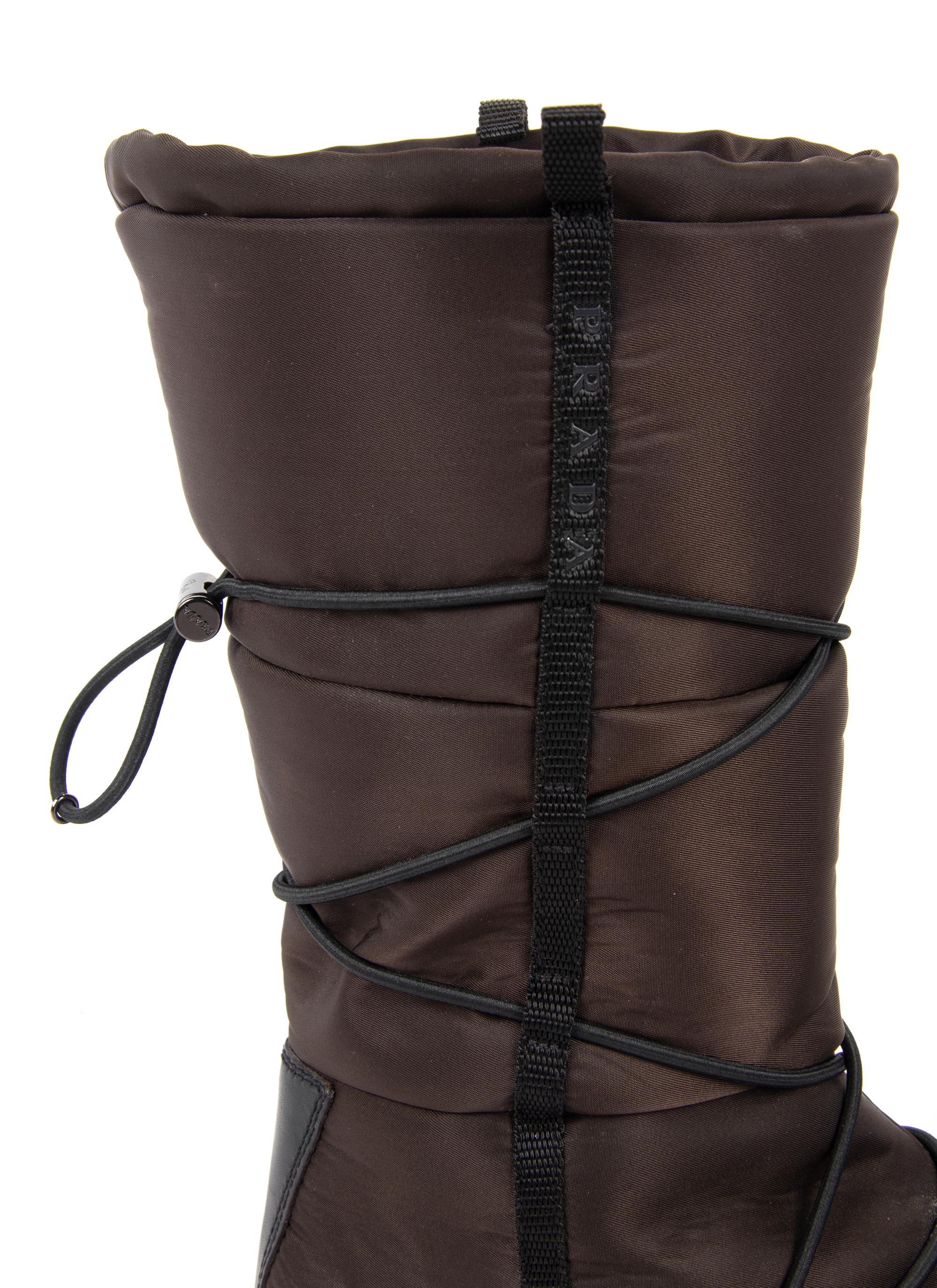 Prada Winter Coat and Boots
