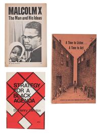 [CIVIL RIGHTS] -- [PARKS, Gordon (1912-2006), his copies). A group of booklets and publications related to Civil Rights issues, comprising: