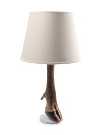 A Taxidermy Deer Leg Table Lamp