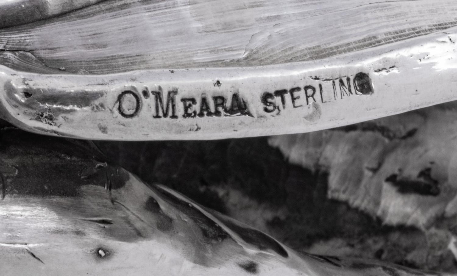Six Mexican Silver Shell-Form Table Ornaments
