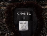 Chanel, Fur-Trimmed Cardigan Jacket