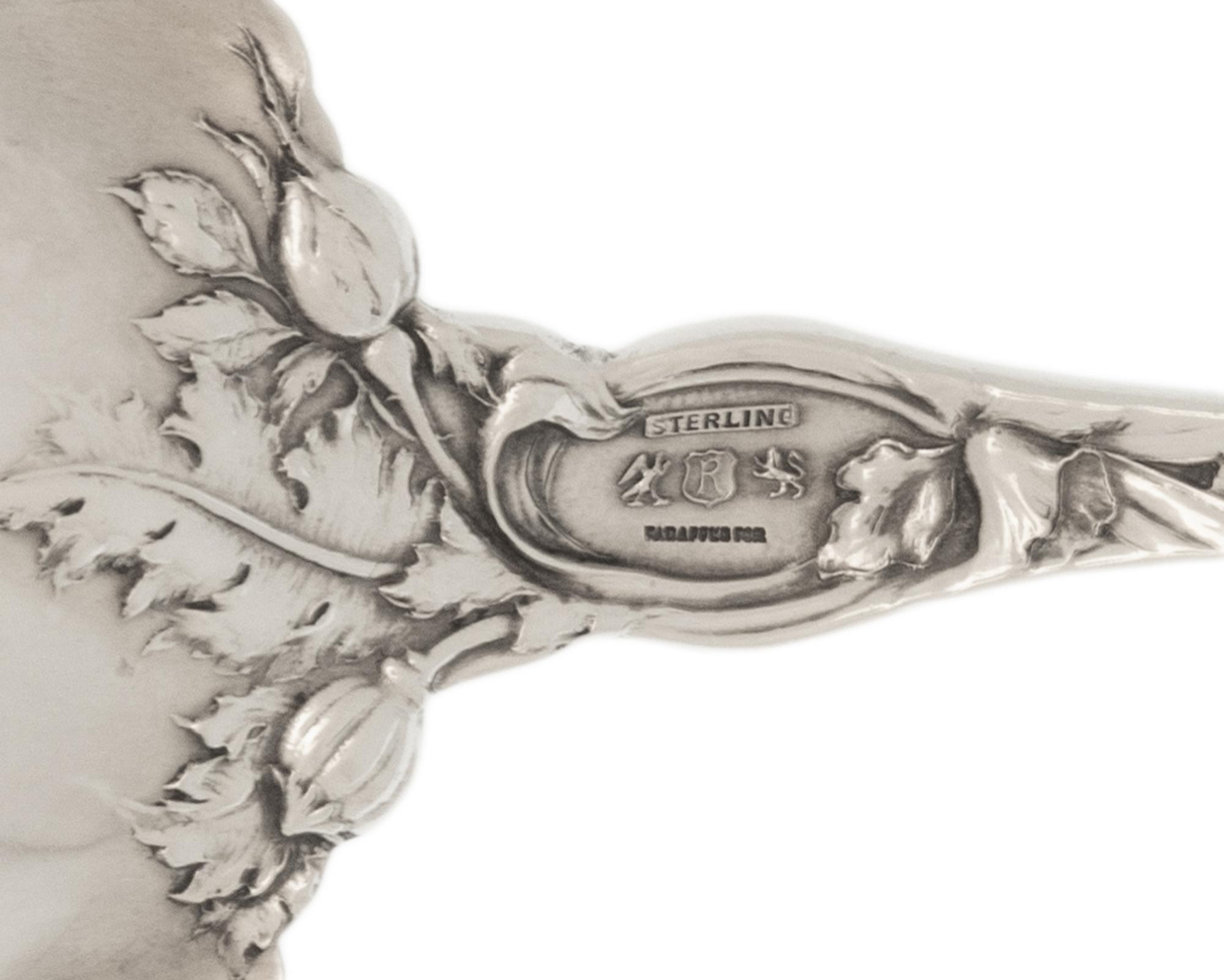 An American Silver Salad Serving Set