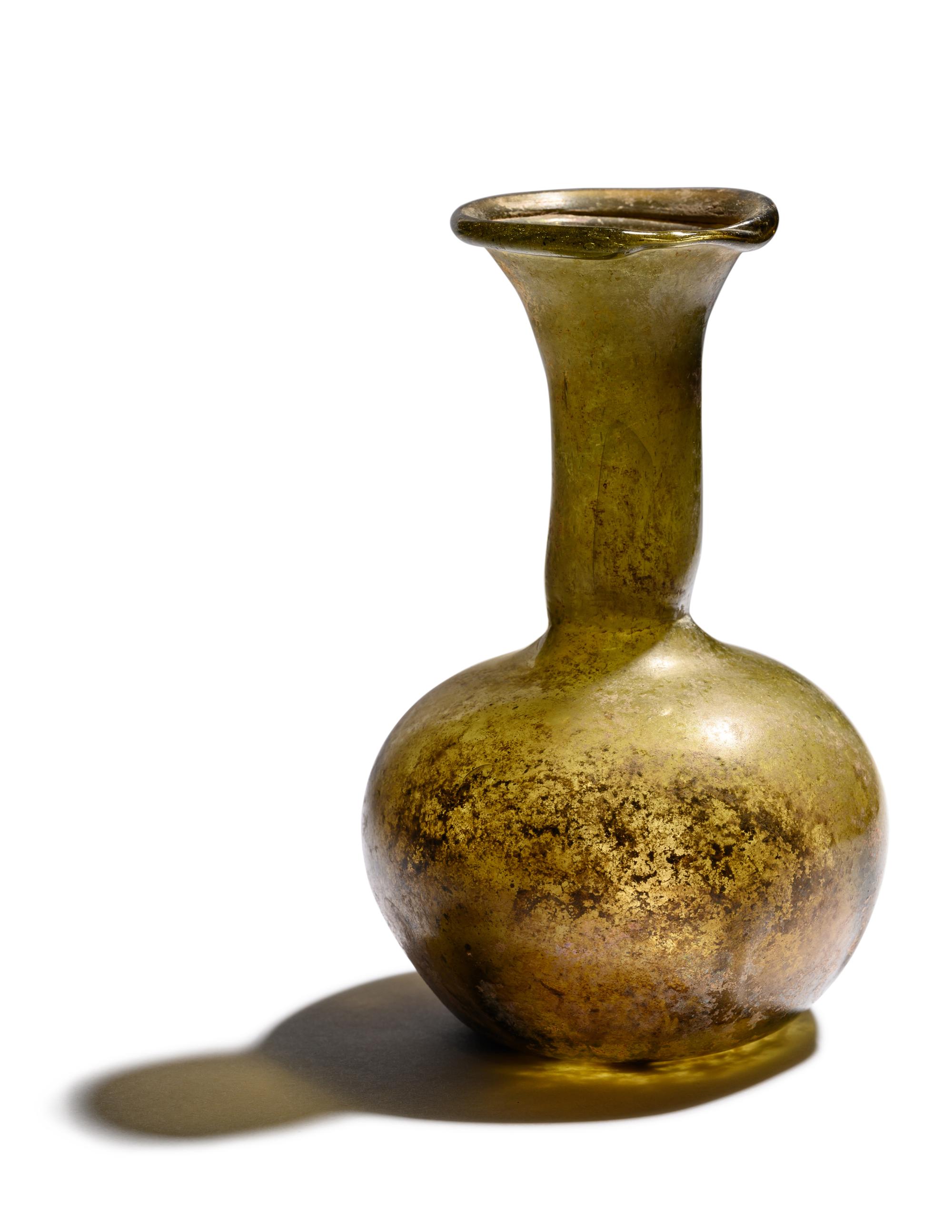 A Roman Glass Bottle