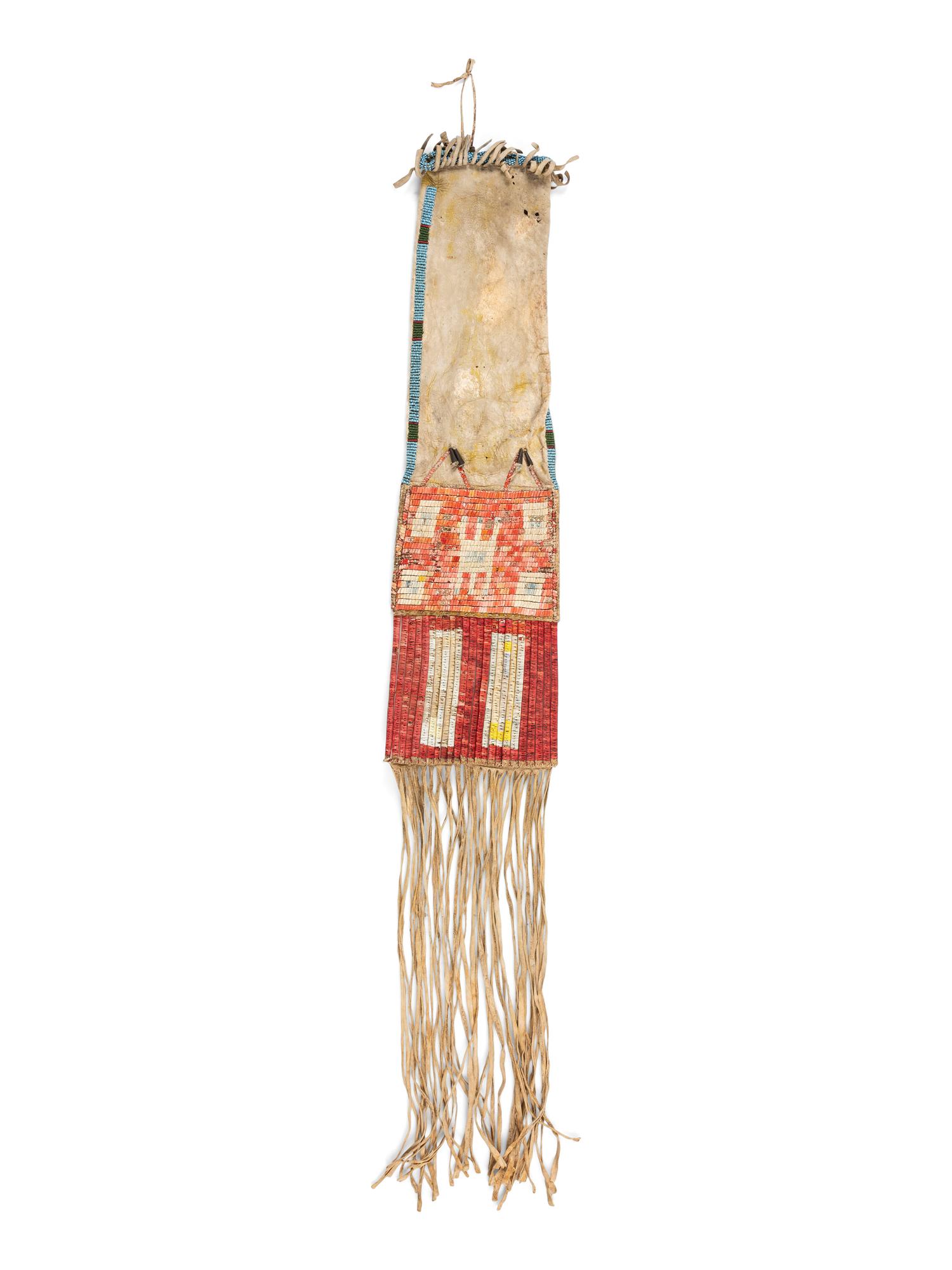 Sioux Quilled Tobacco Bag