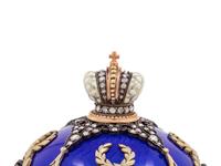A Gold and Enameled Surprise Egg
