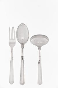An American Silver Flatware Service