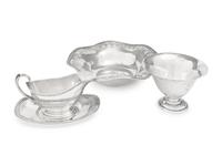 Three American Silver Hollowware Articles