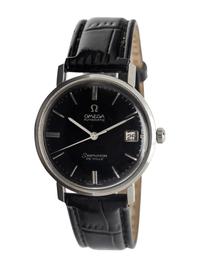 OMEGA, STAINLESS STEEL 'SEAMASTER DEVILLE' WATCH
