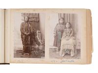 [NATIVE AMERICANS]. Collection of photographs documenting the Nez Perce, Comanche, and Kiowa Indians assembled by Alice Cunningham Fletcher, including images by E. Jane Gay, George W. Bretz, and William Irwin.