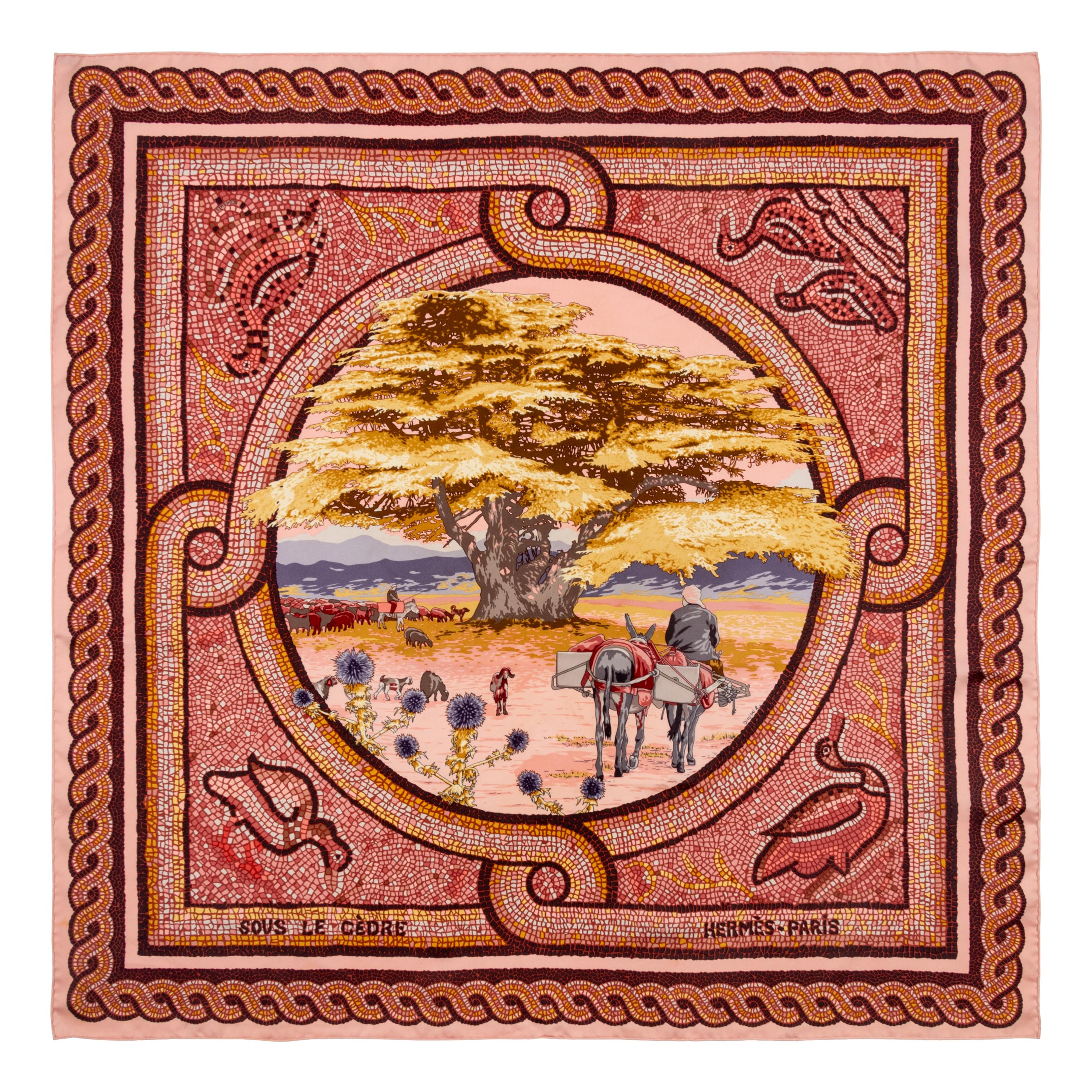 Three Hermès Scarves