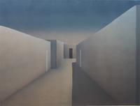 John Axton 30 x 40 inches — (American, b. 1947)