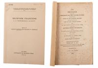 [NATIVE AMERICANS]. A group of 6 items regarding various Eastern Native American Tribes - Shawnee, Wyandot, Miami.